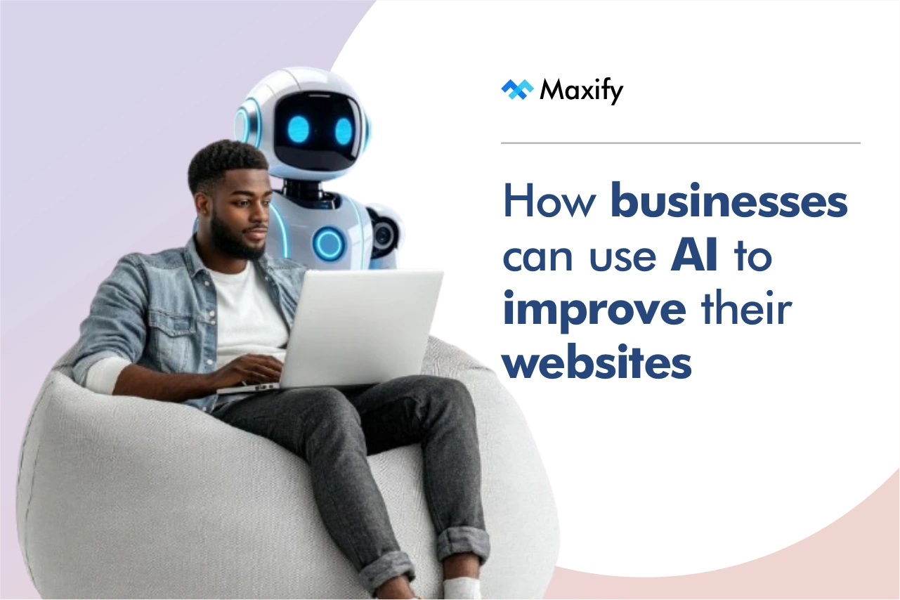Image About, How Businesses Can Use AI to Improve Their Websites